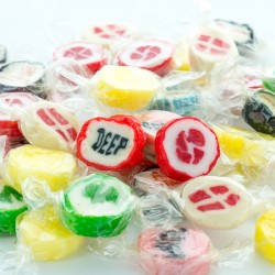 Reklame Bonbon Rock Sweets