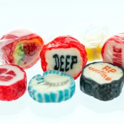 Bonbon Rock Sweets med dit firmas logo