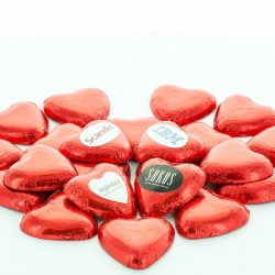 Chokolade Hjerter med dit logo