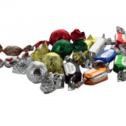 Slik til Display Box, 500 gram