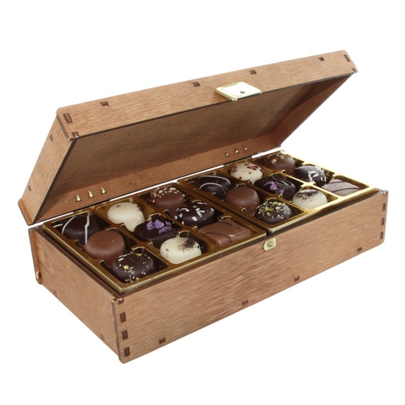 Kronborg Håndlavede Chokolader, 400 gram Kronborg Håndlavede Chokolader, 400 gram