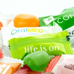 BonBon Budget Mini Flowpack    med dit logo